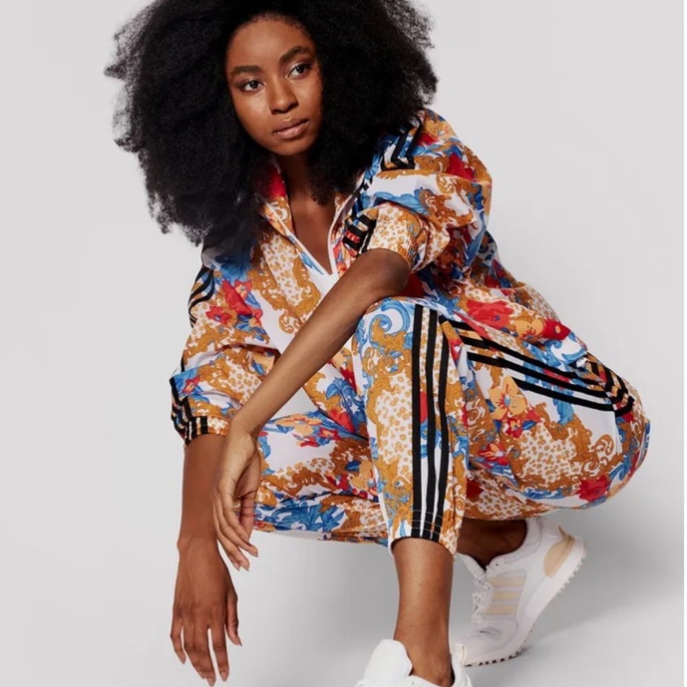 HER STUDIO LONDON X ADIDAS FLORAL WOMEN'S TRACK PANTS